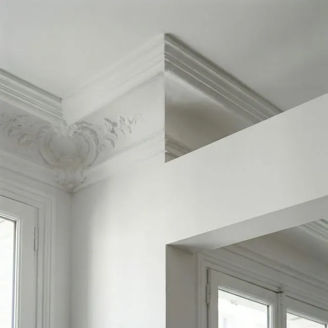Peinture intérieure et décoration murale soignée