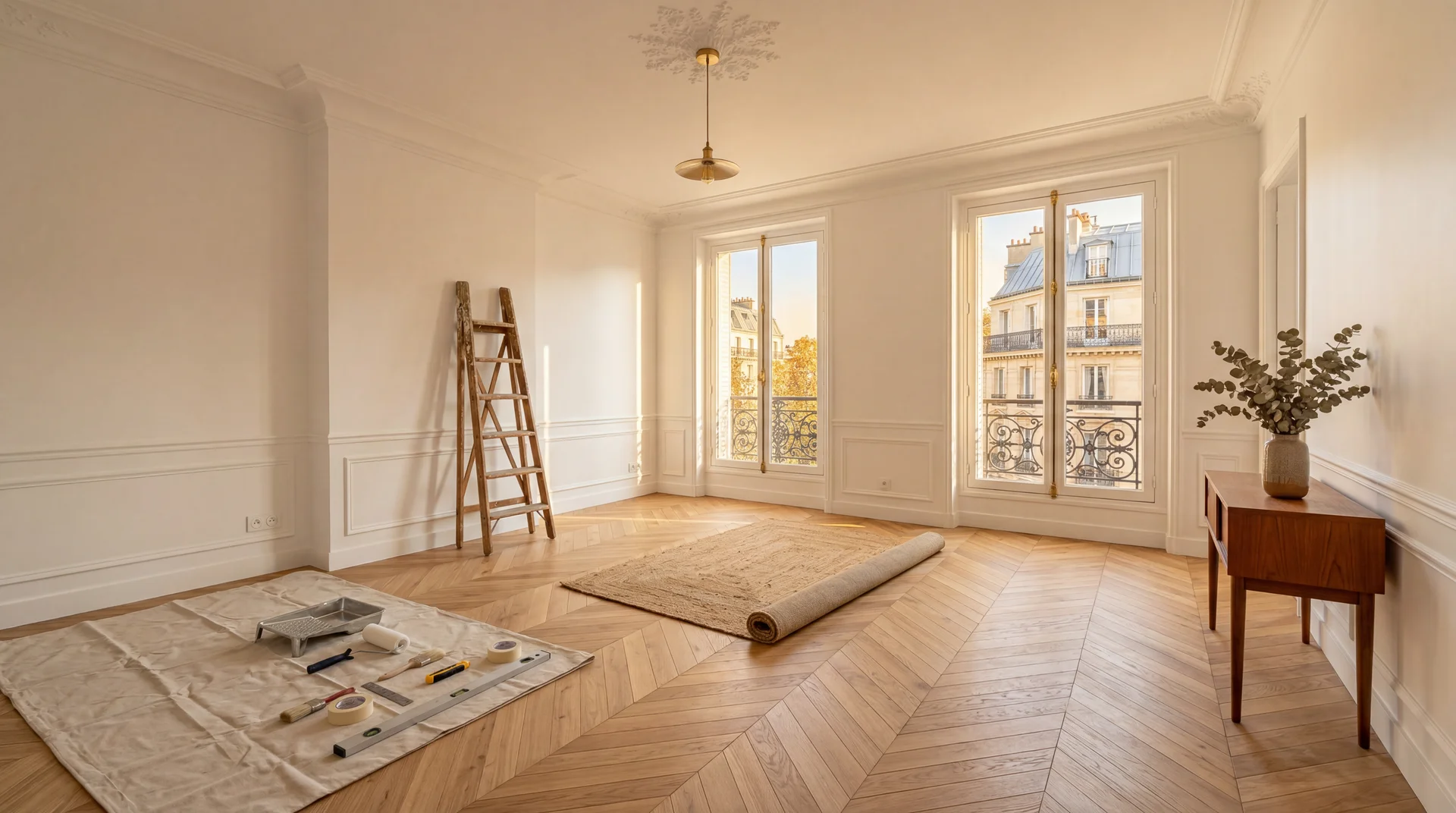 Appartement parisien rénové - D.A. BAT